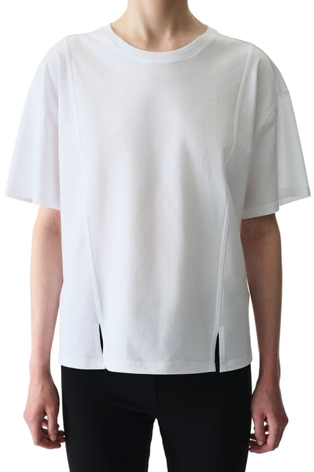 Damen T-Shirt mit regulärer Passform aus Baumwolle, Rundhalsausschnitt - Image 3
