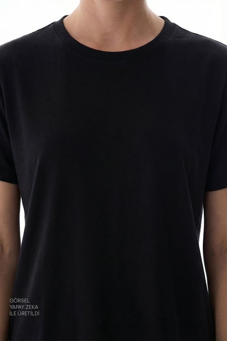 Übergroßes Langarm-Strickshirt mit Rundhalsausschnitt - Image 3
