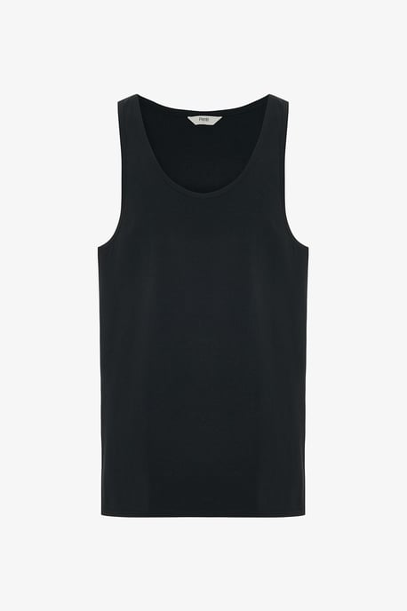 Herren Oversized Lange Baumwoll-Camisole 2er-Pack - Image 2