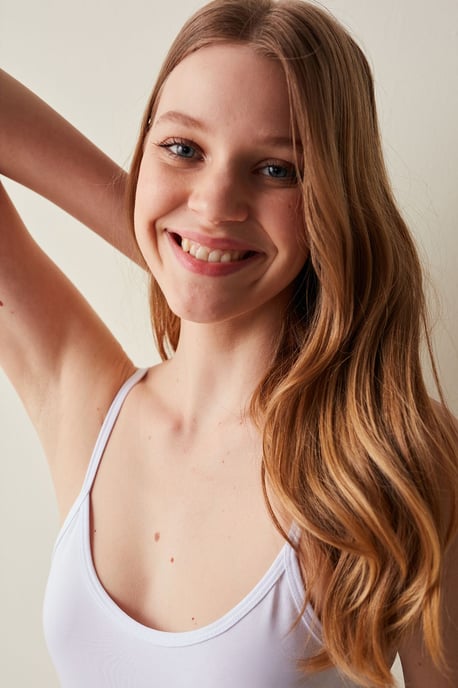 Taillierte Baumwollmischung-Trägertop - Image 3