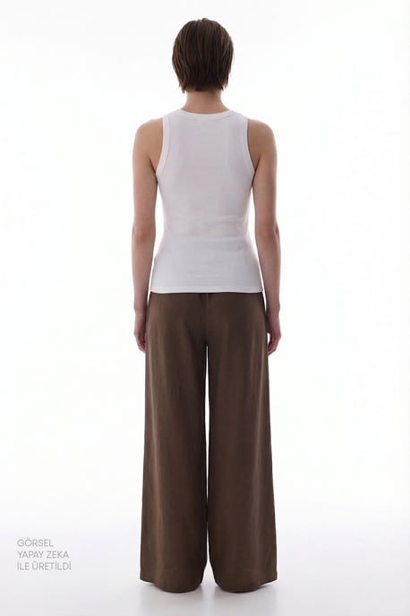Rippstrick-Baumwoll-Cami-Top - Image 5
