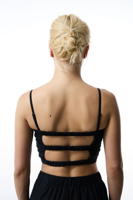 Quadratischer Ausschnitt Cut-Out Crop Cami - Image 2
