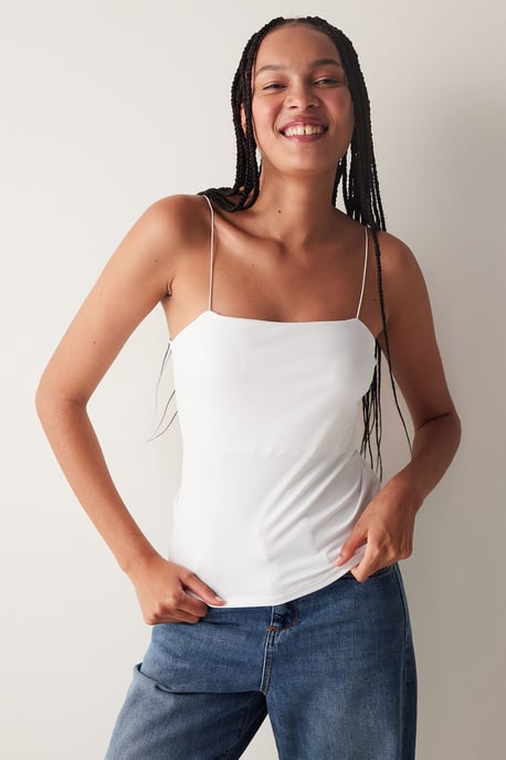 Figurbetontes Top mit quadratischem Ausschnitt - Image 3
