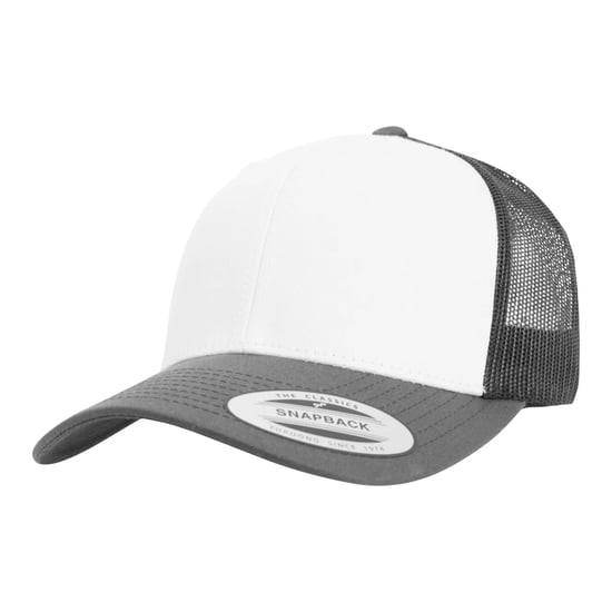 Flexfit - "Retro" Trucker Cap (Dunkelgrau/Weiß) - Image 1