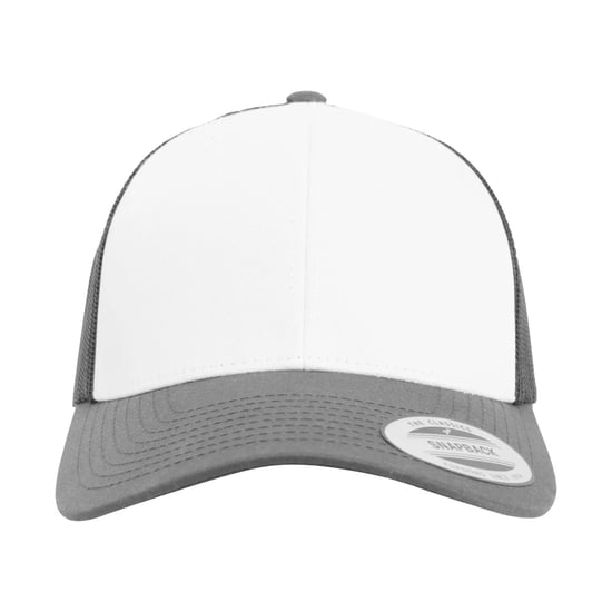 Flexfit - "Retro" Trucker Cap (Dunkelgrau/Weiß) - Image 3