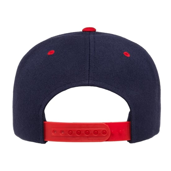 Flexfit - Snapback Mütze (Marineblau/Rot) - Image 2