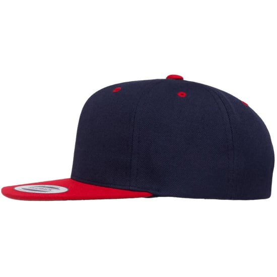 Flexfit - Snapback Mütze (Marineblau/Rot) - Image 3