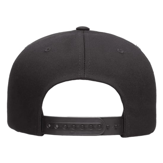 Flexfit - "YP Classics" Snapback Mütze 5 Segmente (Schwarz) - Image 2