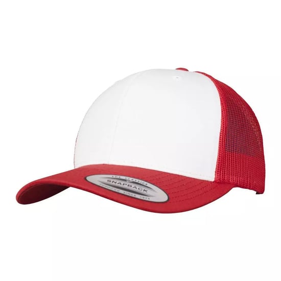Flexfit - "Retro" Trucker Cap (Rot/Weiß) - Image 1