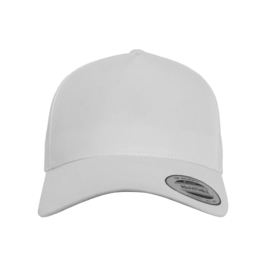 Flexfit - "Classic" Snapback Mütze 5 Segmente (Weiß) - Image 4