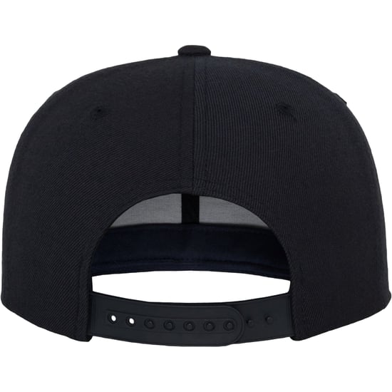 Flexfit - "Classic" Snapback Mütze (Dunkel-Marineblau) - Image 2