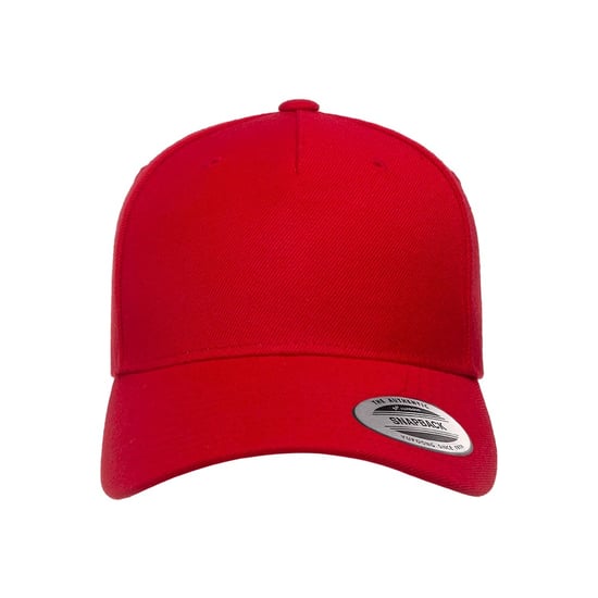 Flexfit - "YP Classics" Snapback Mütze 5 Segmente (Rot) - Image 3