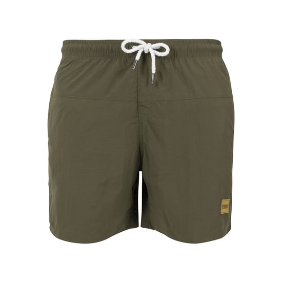 Urban Classics - Badeshorts für Herren (Oliv) - Image 1