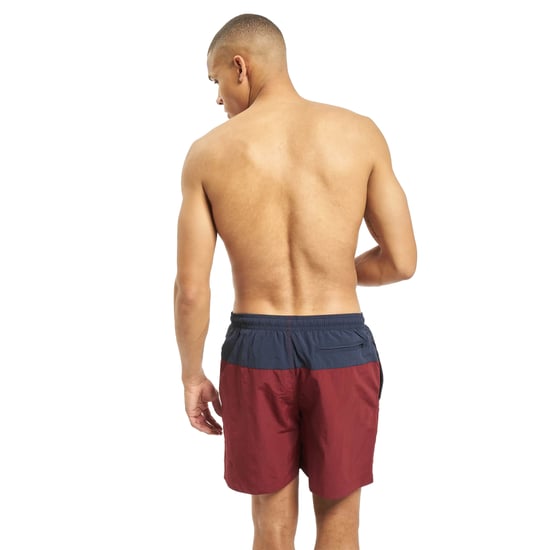 Urban Classics - Badeshorts für Herren (Marineblau/Burgunderrot) - Image 3