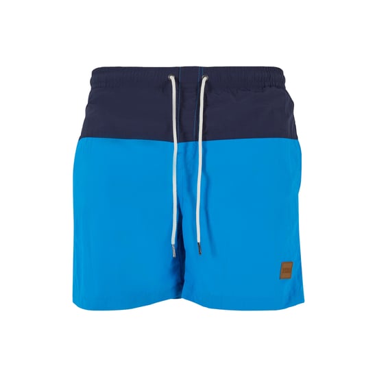 Urban Classics - Badeshorts für Herren (Marineblau/Türkis) - Image 2