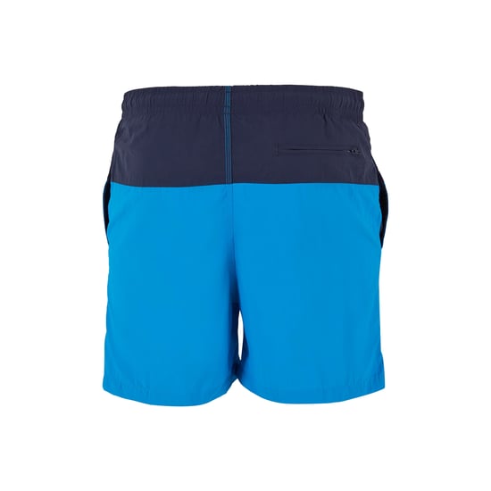 Urban Classics - Badeshorts für Herren (Marineblau/Türkis) - Image 3