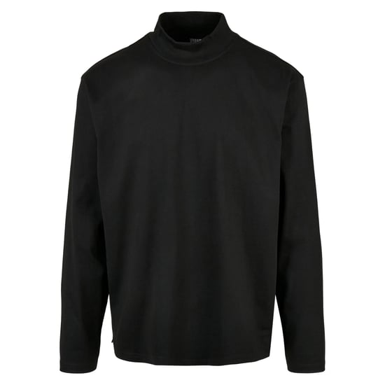 Urban Classics - T-Shirt Stehkragen für Herren Langärmlig (Schwarz) - Image 1