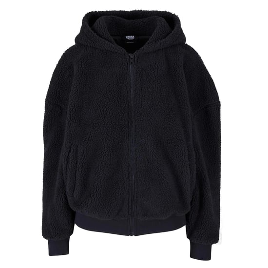 Urban Classics - Hoodie mit durchgehendem Reißverschluss für Damen (Schwarz) - Image 1