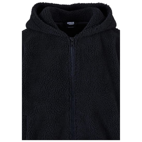Urban Classics - Hoodie mit durchgehendem Reißverschluss für Damen (Schwarz) - Image 3