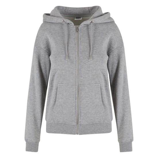 Urban Classics - Hoodie mit durchgehendem Reißverschluss für Damen (Grau) - Image 1