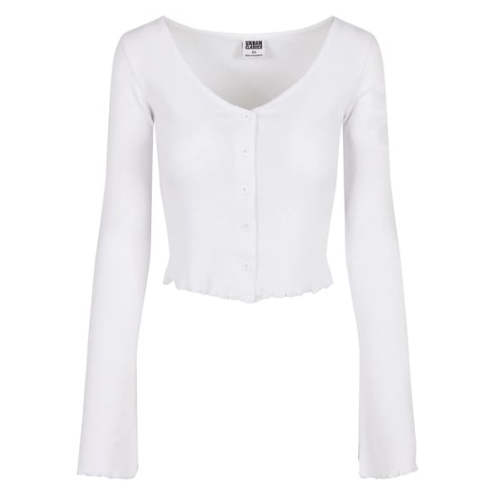 Urban Classics - Strickjacke kurz geschnitten für Damen (Weiß) - Image 1