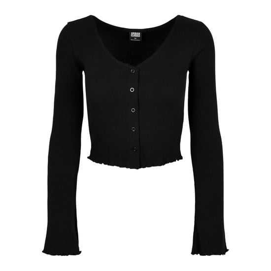 Urban Classics - Strickjacke kurz geschnitten für Damen (Schwarz) - Image 1