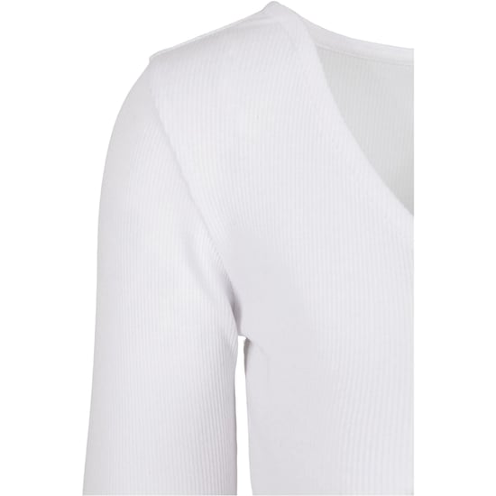 Urban Classics - Strickjacke kurz geschnitten für Damen (Weiß) - Image 3