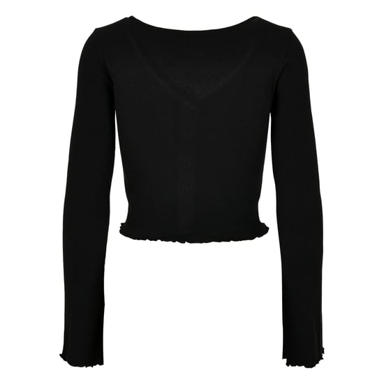 Urban Classics - Strickjacke kurz geschnitten für Damen (Schwarz) - Image 2