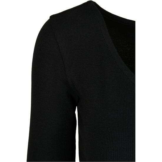 Urban Classics - Strickjacke kurz geschnitten für Damen (Schwarz) - Image 3
