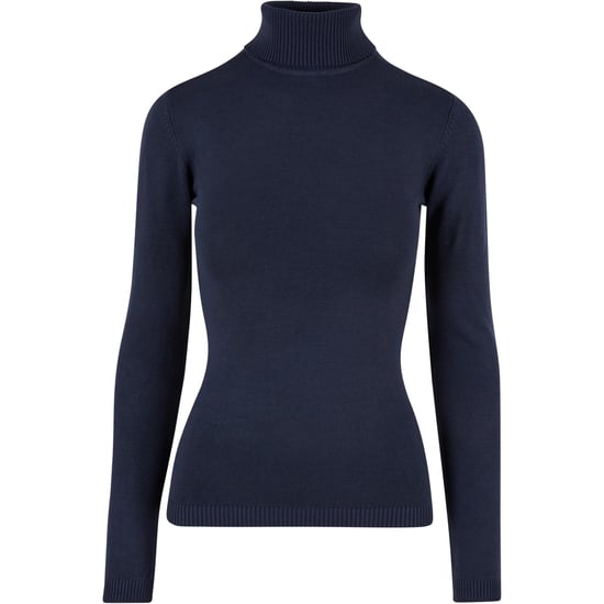 Urban Classics - Sweatshirt Rollkragen für Damen (Marineblau) - Image 1
