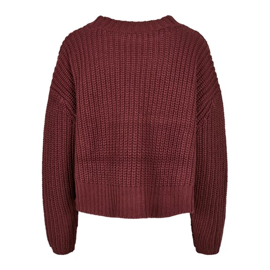 Urban Classics - Sweatshirt für Damen weite Ärmeln (Kirsche) - Image 2