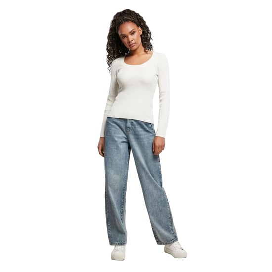 Urban Classics - Pullover Weite Öffnung für Damen Langärmlig (Hell Sandfarben) - Image 1