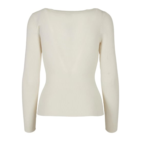 Urban Classics - Pullover Weite Öffnung für Damen Langärmlig (Hell Sandfarben) - Image 3