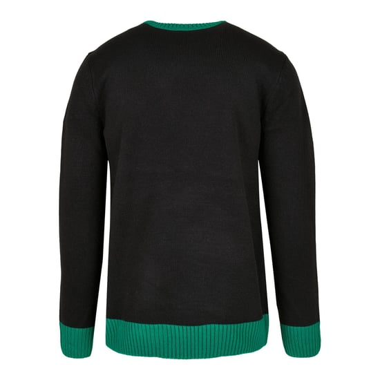 Urban Classics - "Ho Ho Ho" Pullover für Herren (Schwarz) - Image 2