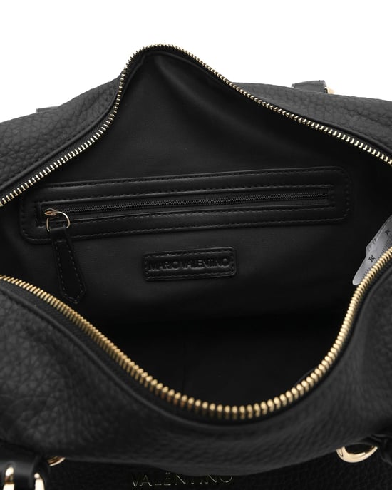 Mario Valentino Schwarze Polyurethan Damen Tasche - Image 5
