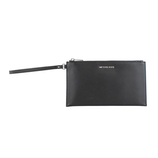 Michael Kors Schwarze Leder Clutch Tasche - Image 1