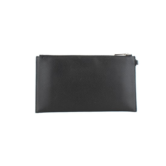 Michael Kors Schwarze Leder Clutch Tasche - Image 2