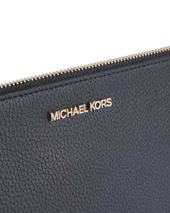 Michael Kors Schwarze Leder Clutch Tasche - Image 5