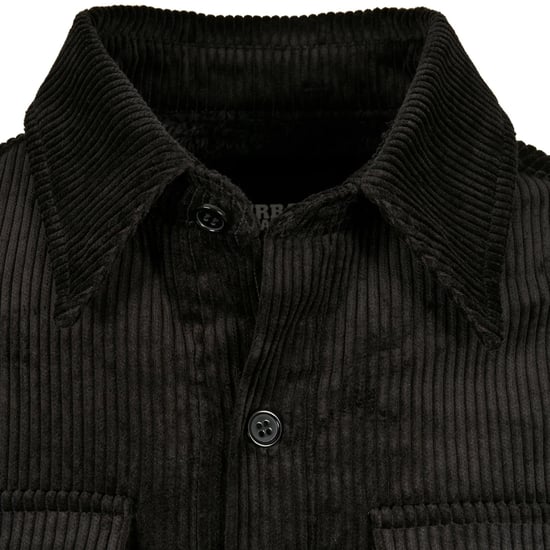 Urban Classics - Hemdjacke für Herren (Schwarz) - Image 3