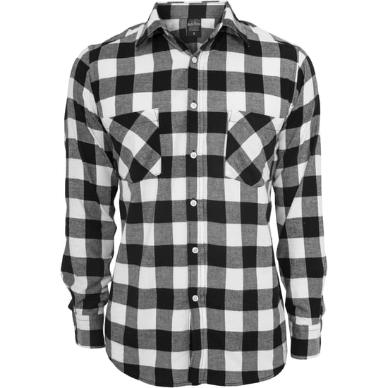 Urban Classics - Hemd für Herren (Schwarz/Weiß) - Image 1
