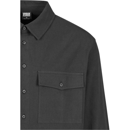 Urban Classics - "Basic" Hemd für Herren (Schwarz) - Image 3