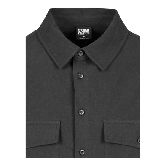 Urban Classics - "Basic" Hemd für Herren (Schwarz) - Image 4