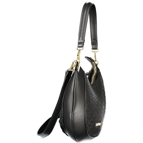 Mario Valentino Schwarze Polyurethan Damenhandtasche - Image 3