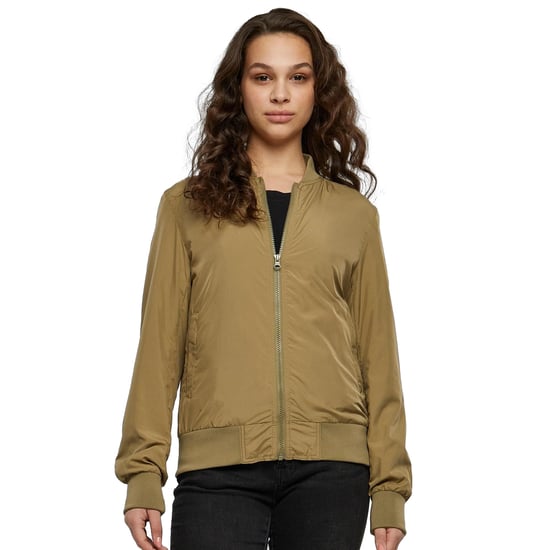 Urban Classics - Bomberjacke für Damen (Khaki-Braun) - Image 3