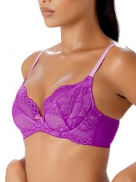 Superboost Lace Non Padded Plunge Bra - Orchid - Image 3
