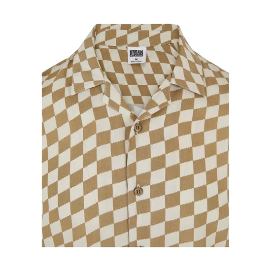 Urban Classics - Hemd Rundum bedruckt für Herren (Khaki) - Image 3