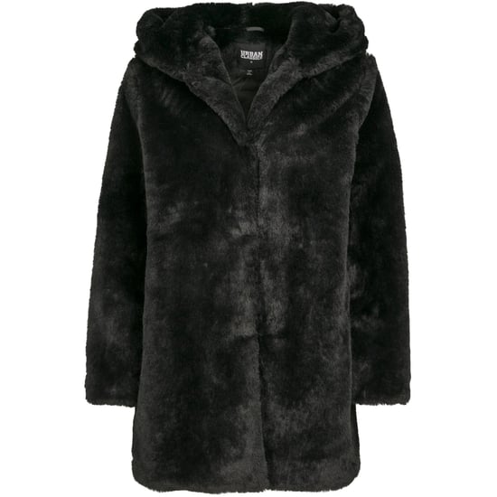 Urban Classics - Mantel mit Kapuze für Damen (Schwarz) - Image 1