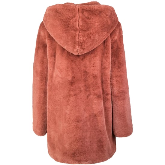 Urban Classics - Mantel mit Kapuze für Damen (Dunkelrosa) - Image 2