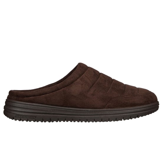 Skechers Relaxed Fit: Murette - Garvanza Mikrofaser Herren Schokolade Pantoletten - Image 5