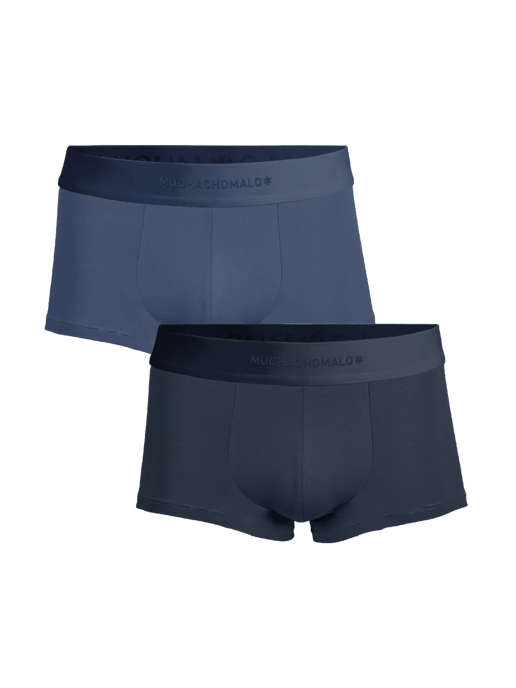Muchachomalo Herren Pima Baumwolle Boxer Shorts - 2er Pack - Herren Unterwäsche - Image 1